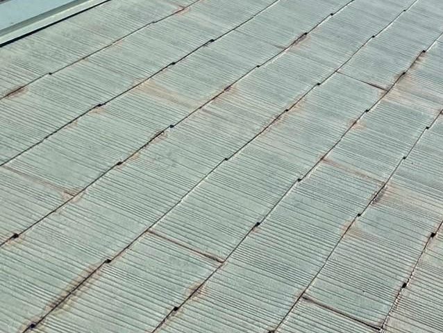 加古川市の経年劣化が進んだスレート屋根